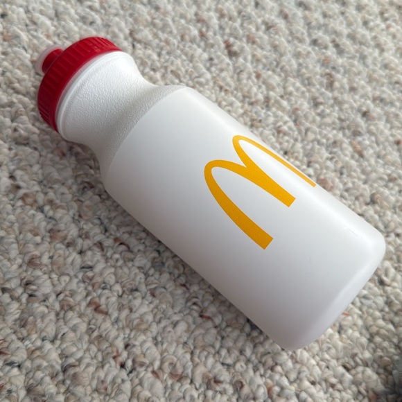 McDonald's 8" Water Bottle drink Golden Arches arch McDonald new rare fast food - Picture 2 of 9